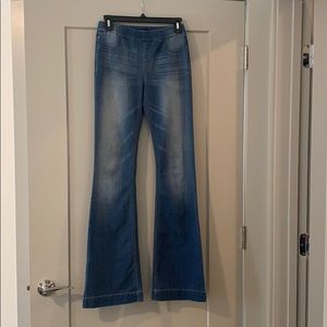 High Waist Wide Leg Jegging